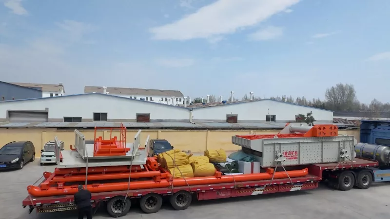 Repeat Order dari Asia Tengah! Unit Skrin Perlombongan Emas Jinqi Dihantar