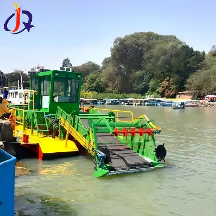 Hyacinth And Duckweed Cutter Boats